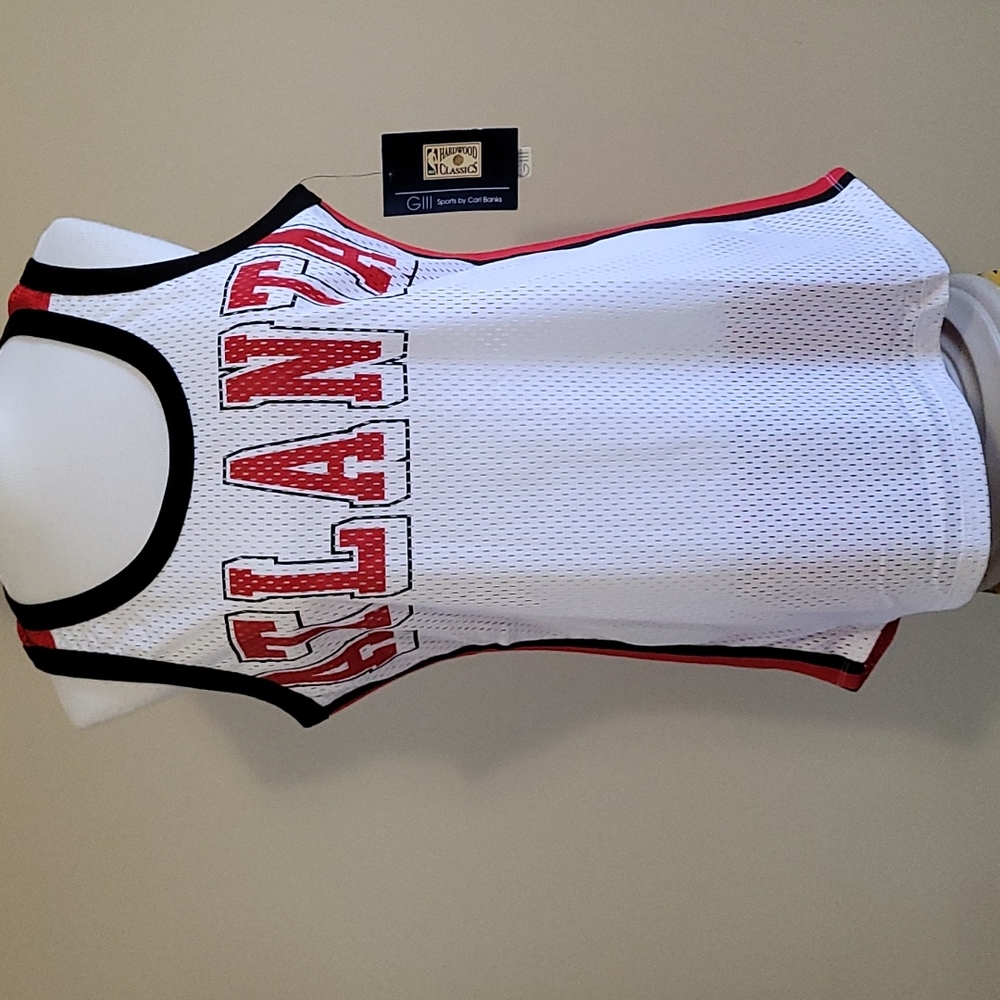 NEW Atlanta Hawks Tank Top NBA Sleeveless Sport Mesh Cool Net GIII 4Her Women XL